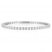 Georgini Jewellery Georgini Selena 3mm Silver Tennis Bracelet - Cubic Zirconia