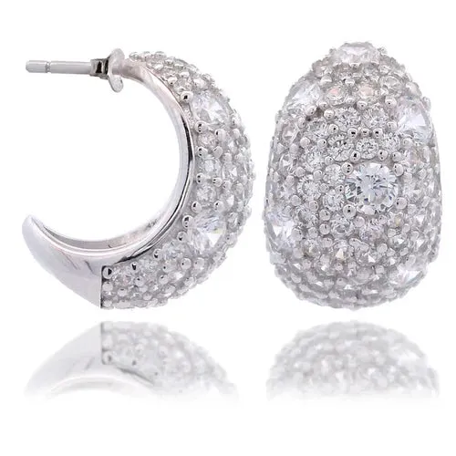 Georgini Jewellery Georgini - Sydney Soiree Double Bay Earrings Silver