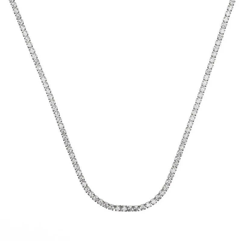 Georgini Jewellery Georgini - Tennis Necklace Sterling Silver