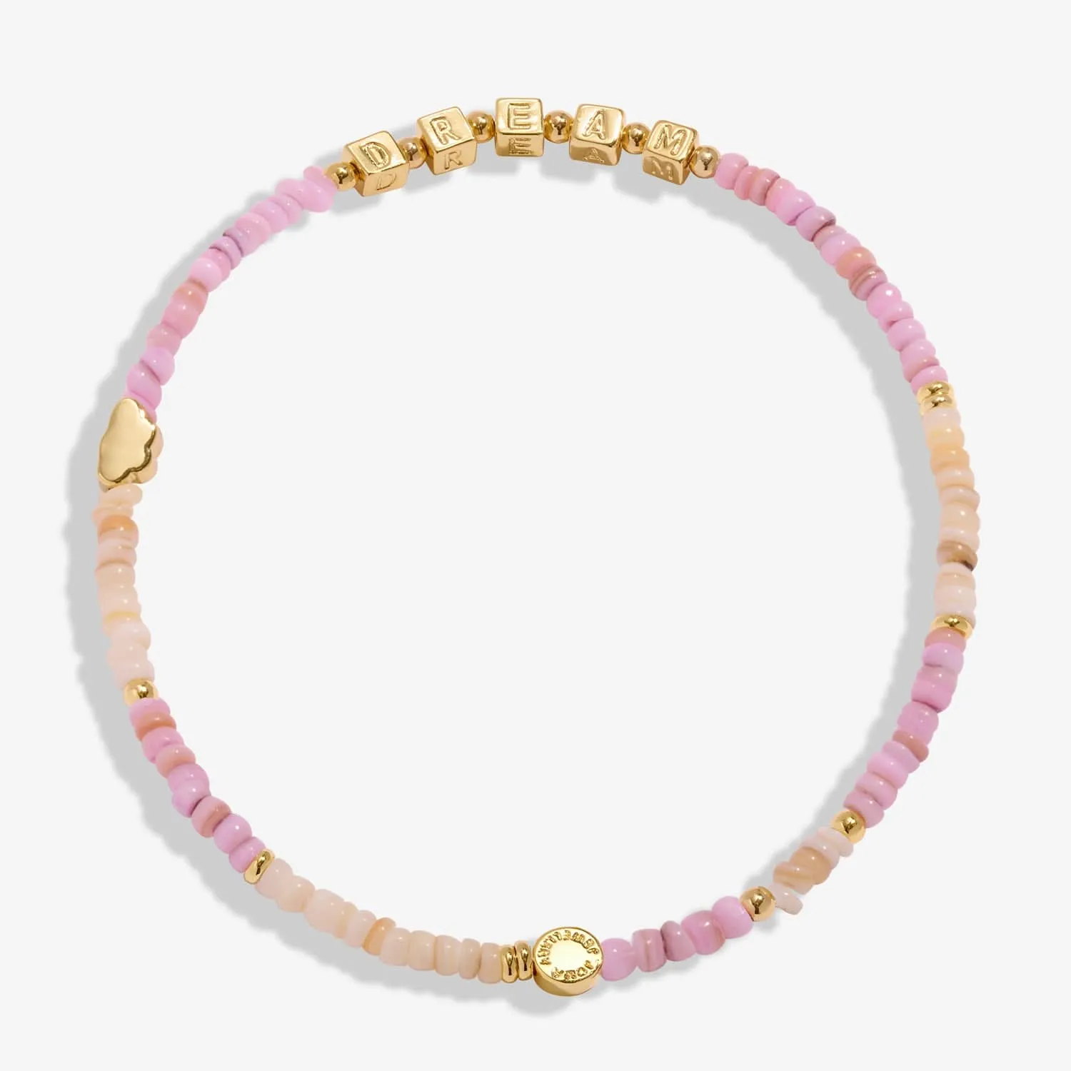 Happy Little Moments Beautiful Dreamer Gold Plated Anklet 8239 Joma Jewellery