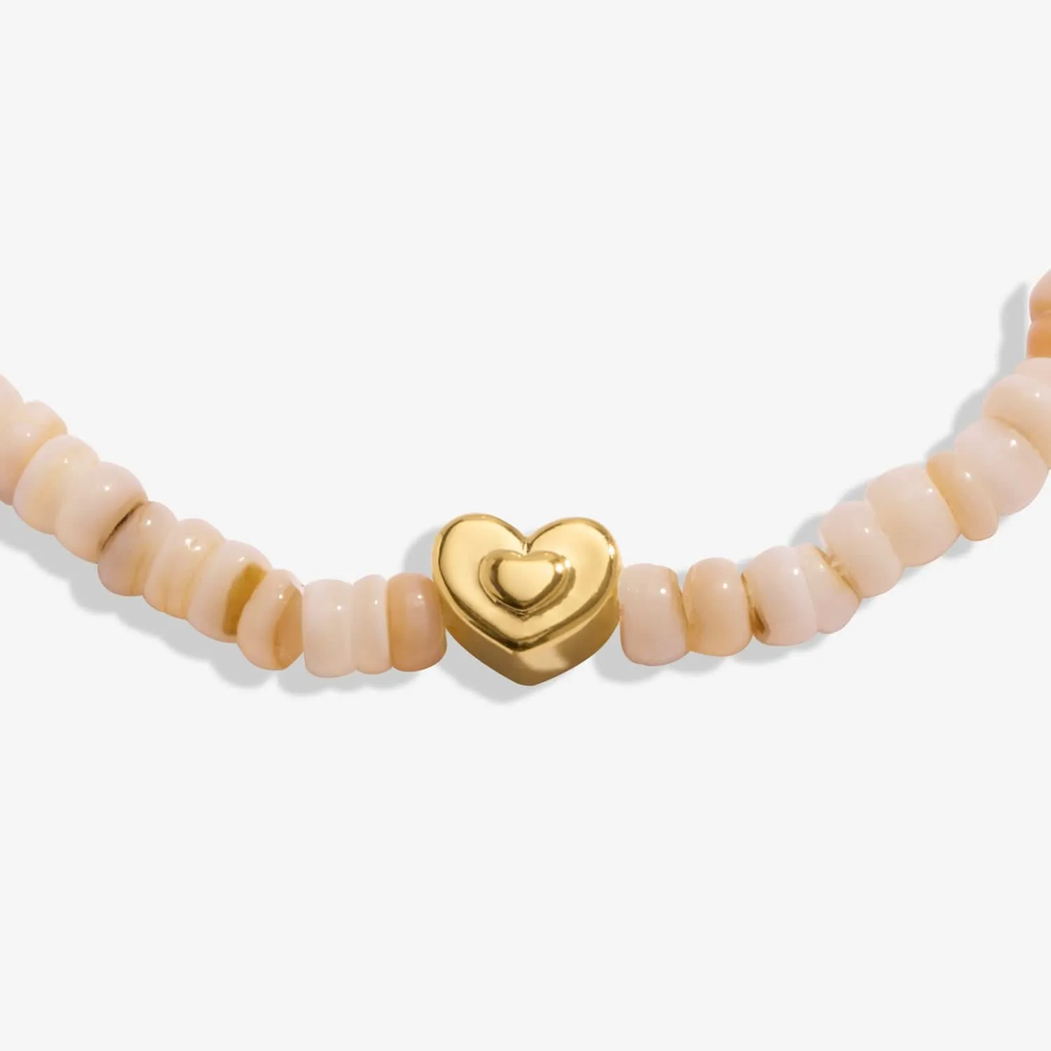 Happy Little Moments Let Your Soul Glow Gold Plated Anklet 8240 Joma Jewellery