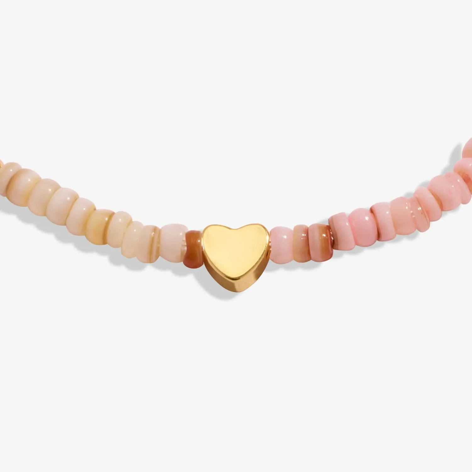 Happy Little Moments Love Love Love Gold Plated Anklet 8237 Joma Jewellery
