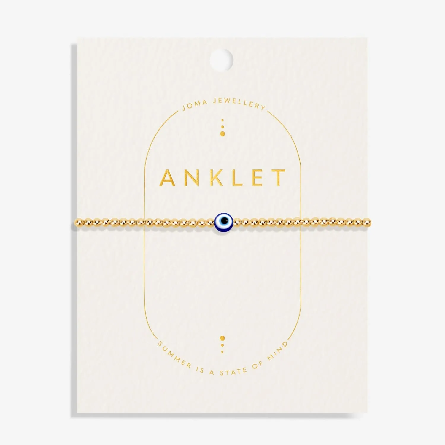 Intuition Gold Plated Anklet 8624 Joma Jewellery