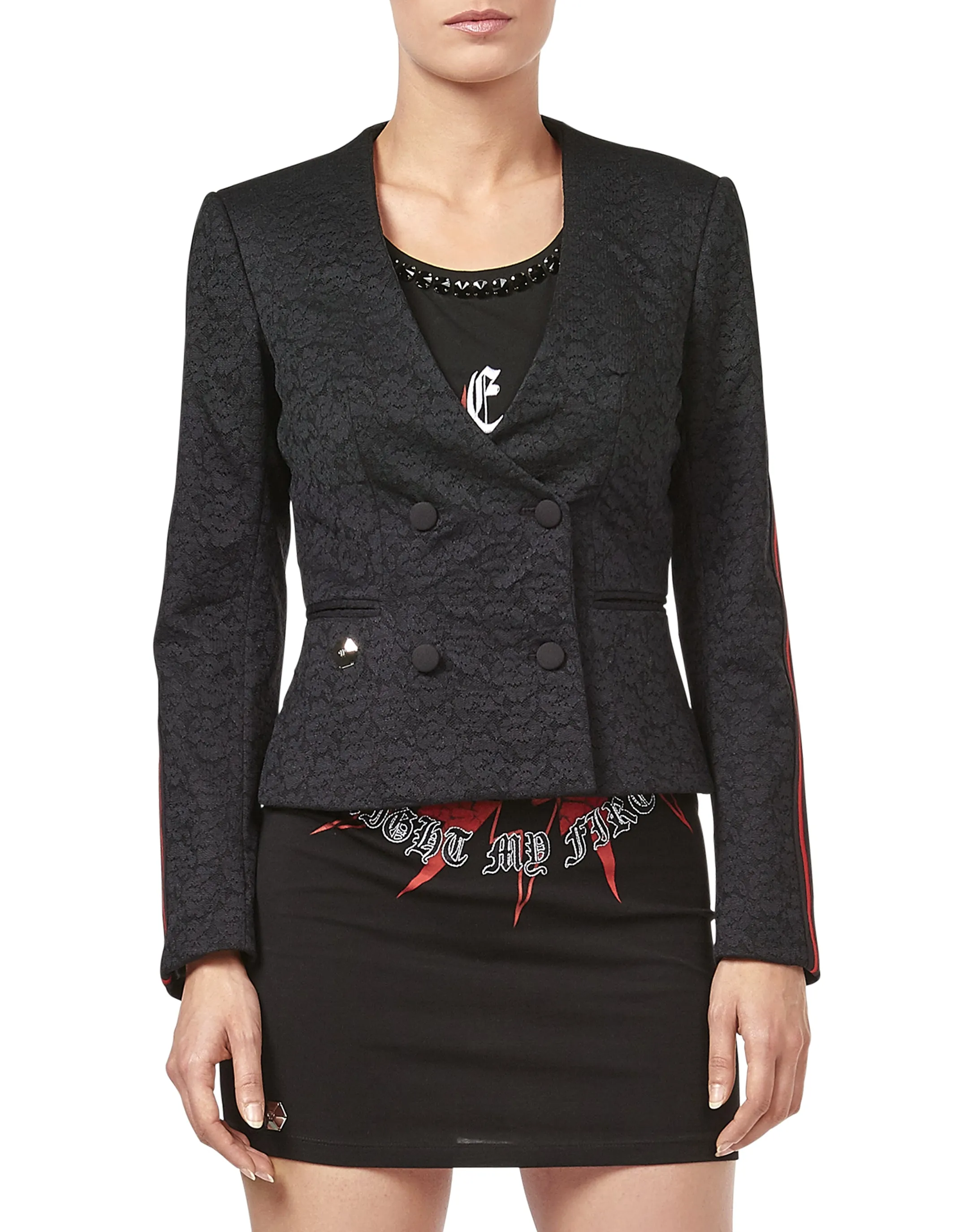 Jacket &quot;Give him warning&quot;