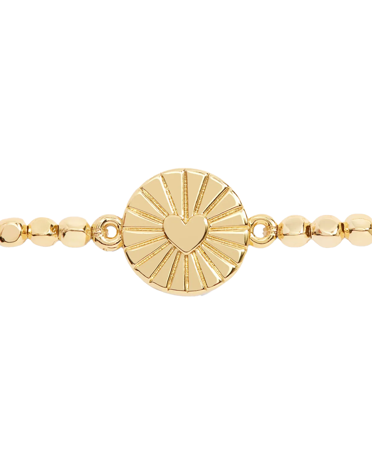 Joma Jewelry Heart Anklet in Gold