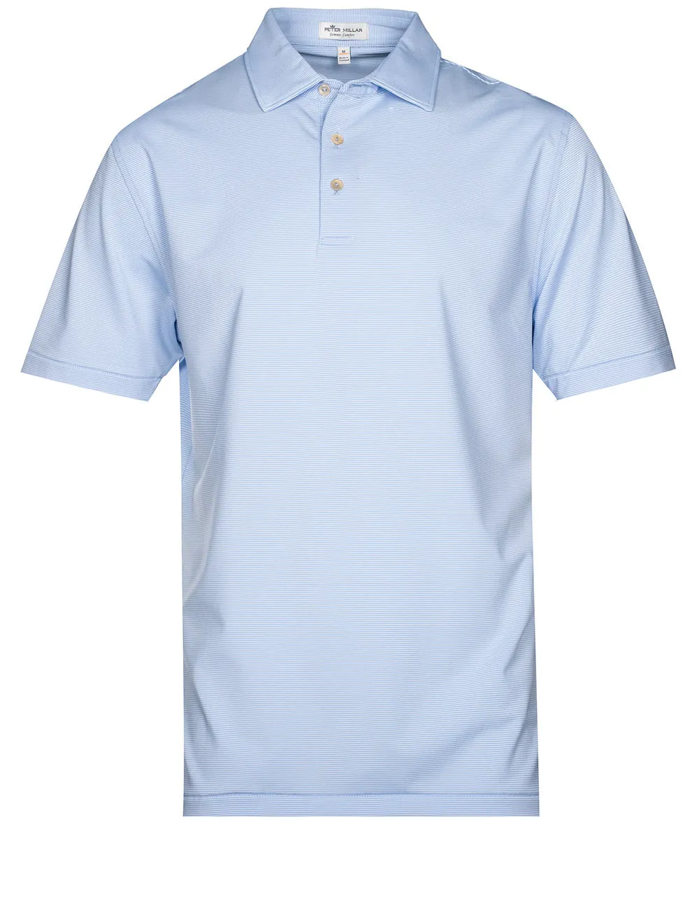 Jubilee Stripe Performance Polo Blue