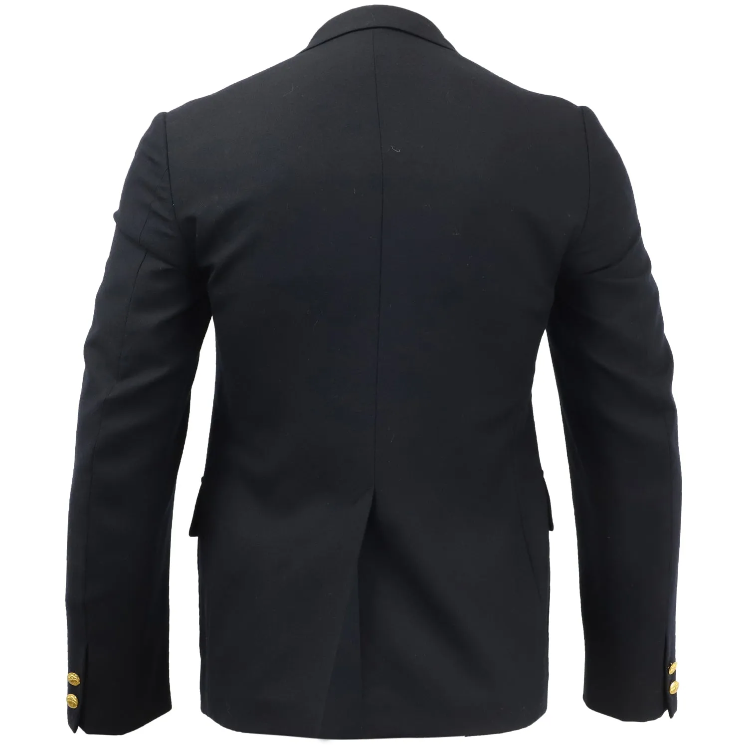 Junya Watanabe Single Breasted Blazer in Black Cotton