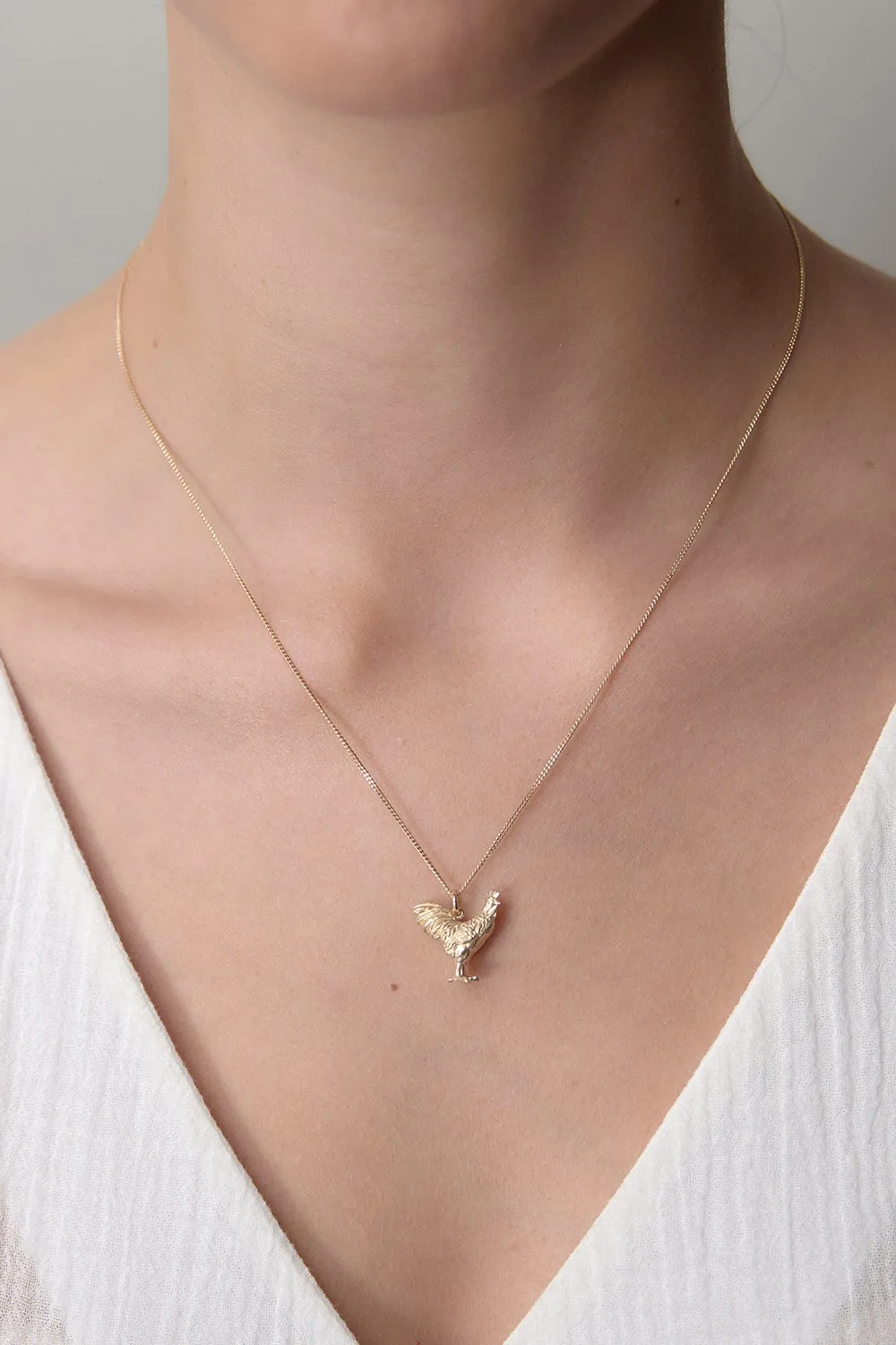 Karen Walker Jewellery Karen Walker - Rooster Necklace Silver