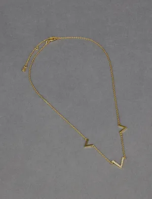 Lucky Brand 14K  Plated Delicate Necklace Gold Lucky Brand