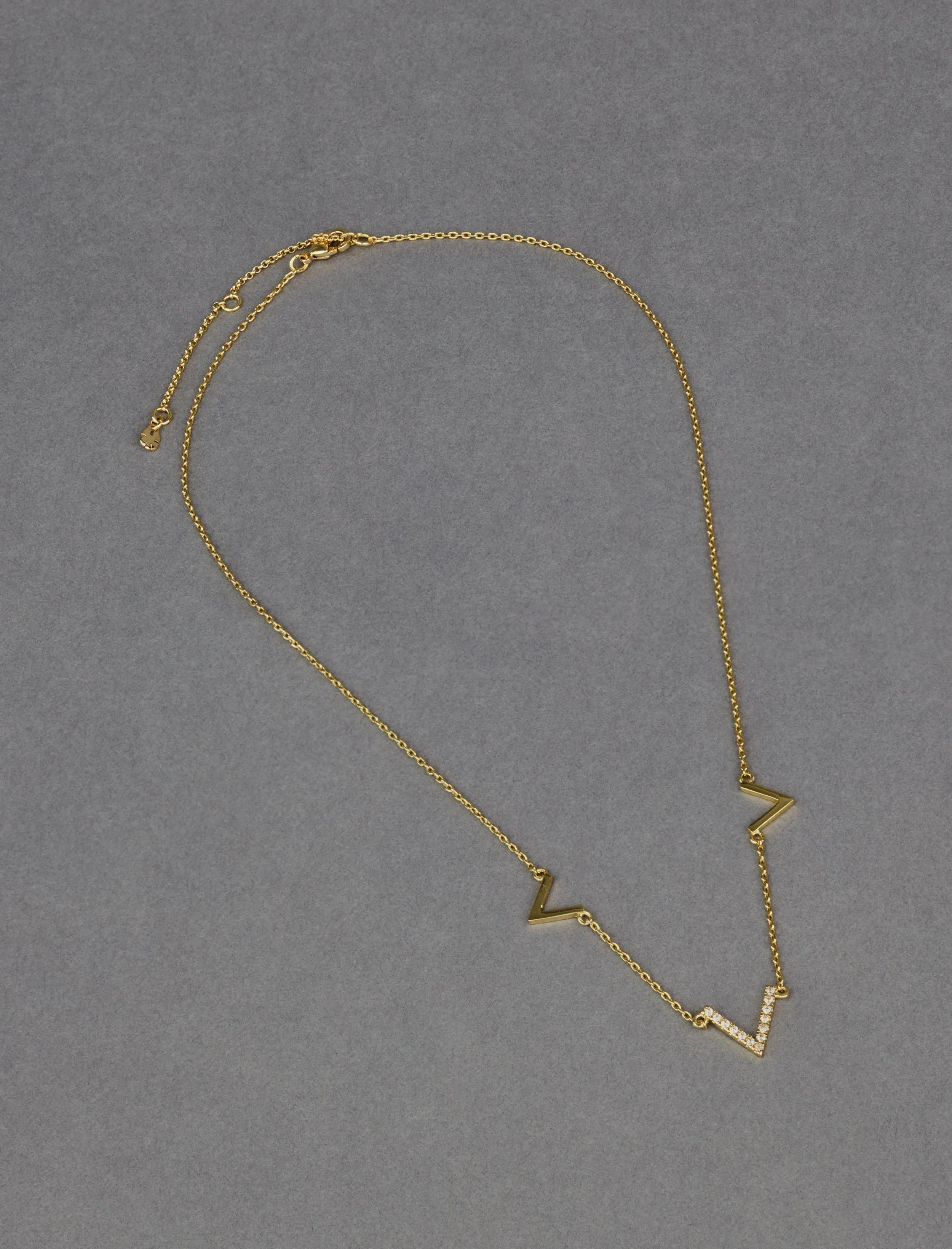 Lucky Brand 14K  Plated Delicate Necklace Gold Lucky Brand