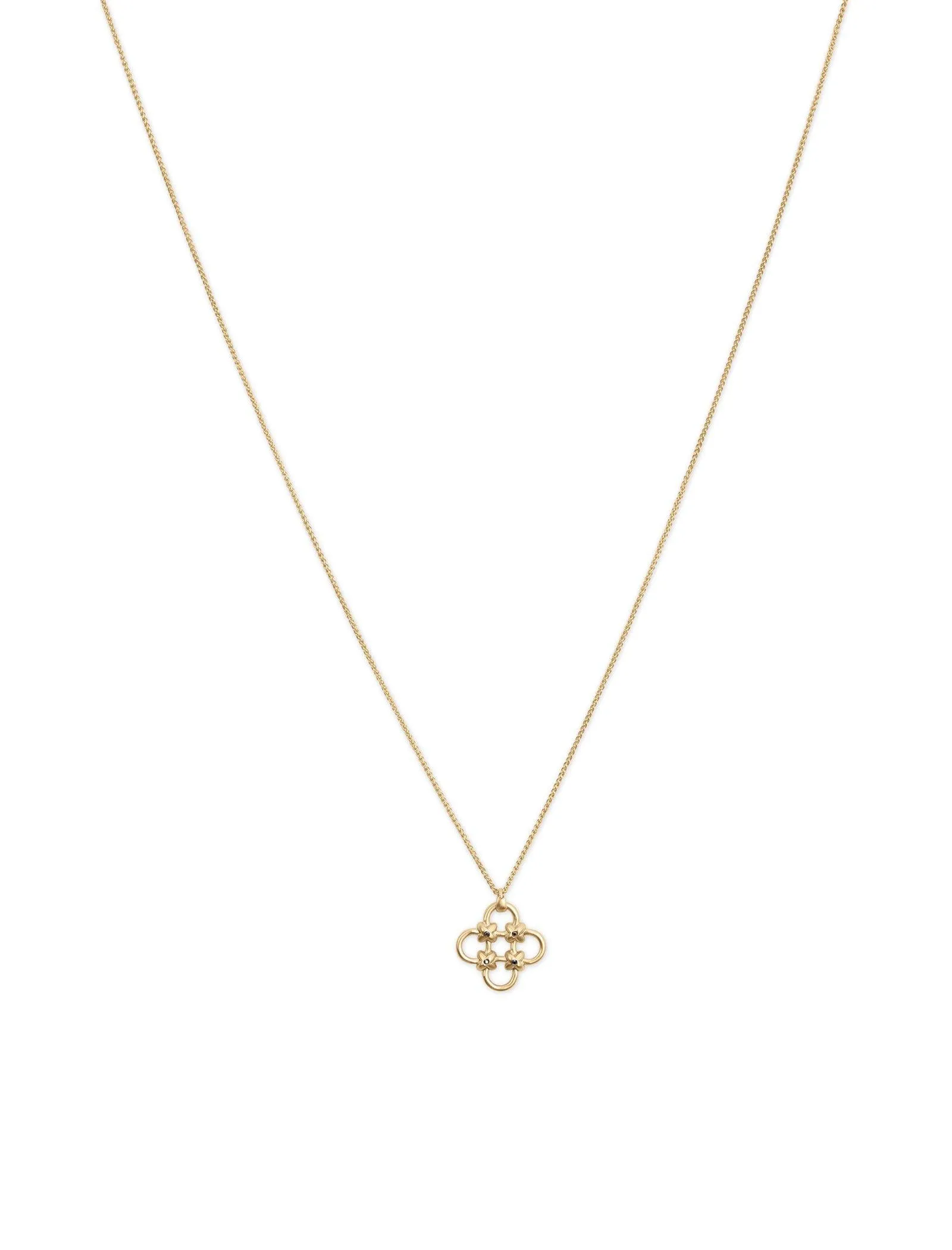 Lucky Brand Knotted Pendant Necklace Gold Lucky Brand