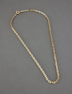 Lucky Brand Men's Open Link Collar Necklace Gold Lucky Brand