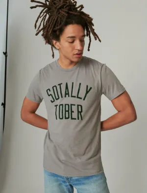 Lucky Brand Sotally Tober Tee Frost Grey Lucky Brand