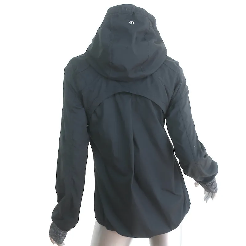 Lululemon Downtime Hooded Jacket Black Size 4