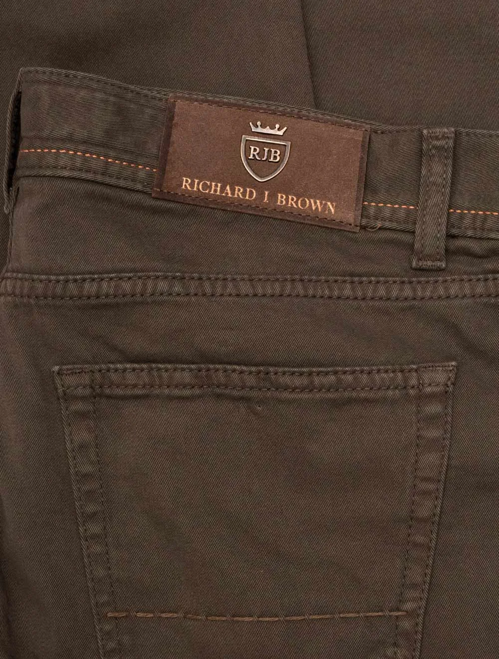 Luxury Denim Cashmere Jean Chocolate