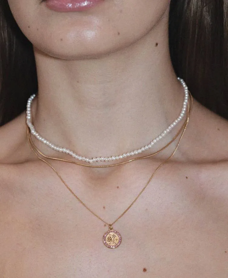 Meadowlark Jewellery Meadowlark - Micro Pearl Necklace 40cm