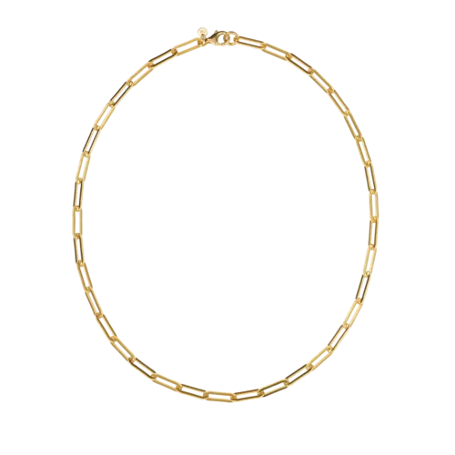 Meadowlark Jewellery Meadowlark - Paperclip Heavy Necklace Gold Plated