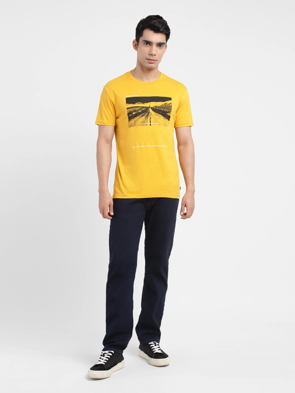 Men's Graphic Print Regular Fit T-shirt
