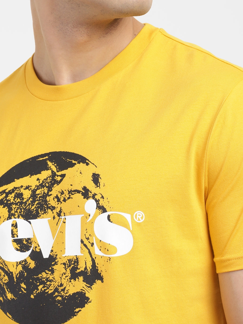 Men's Graphic Print Slim Fit T-shirt