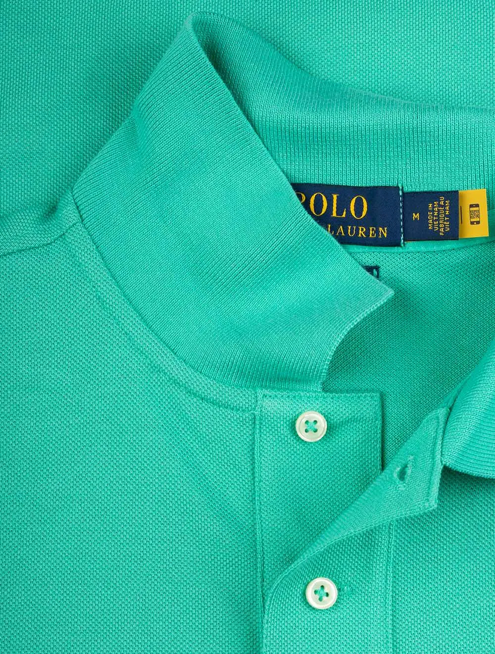 Mesh Polo Shirt Green