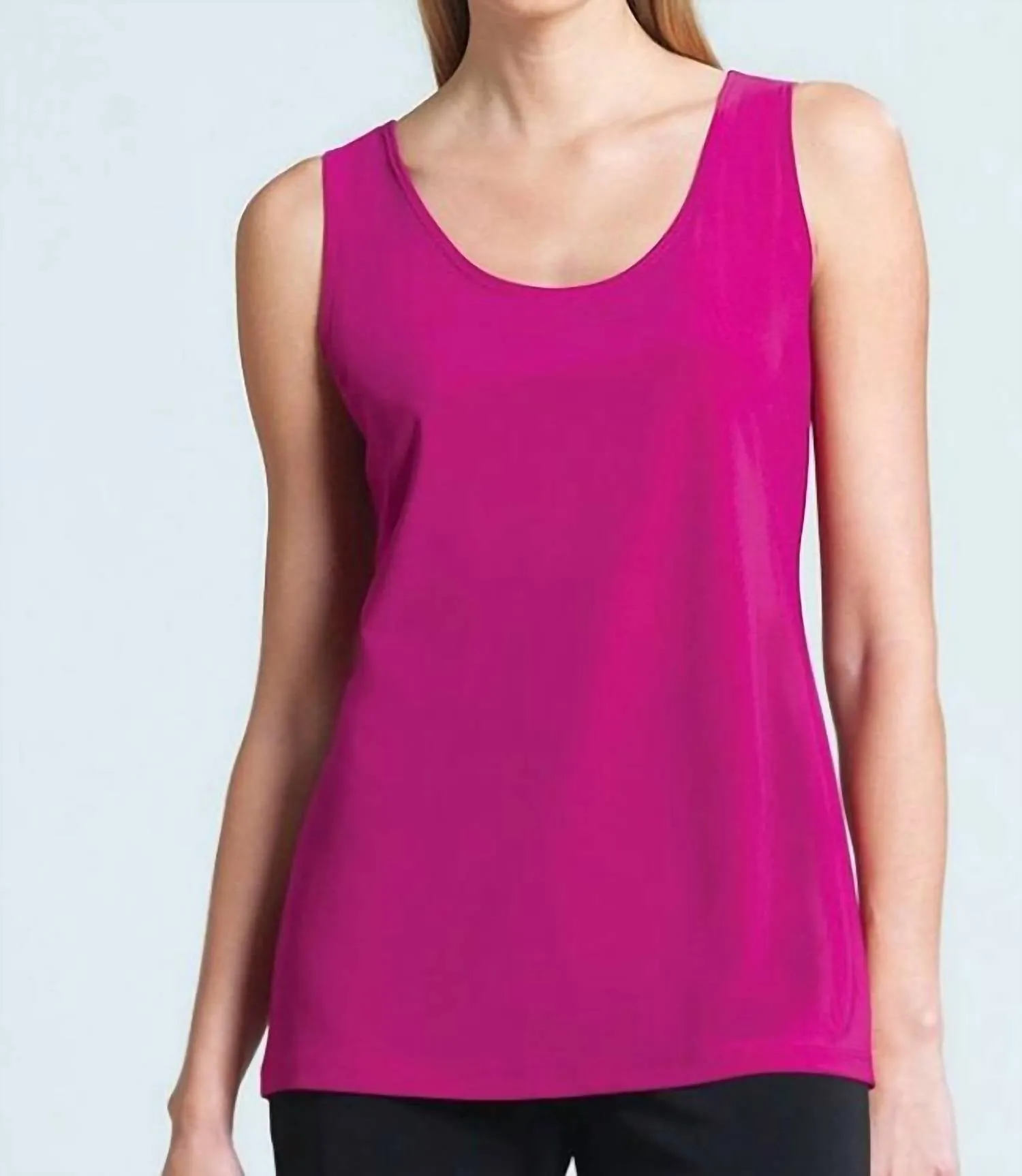 Mid-Length Tank In Magenta