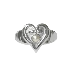 Mountain & Moon Dolly Ring Silver