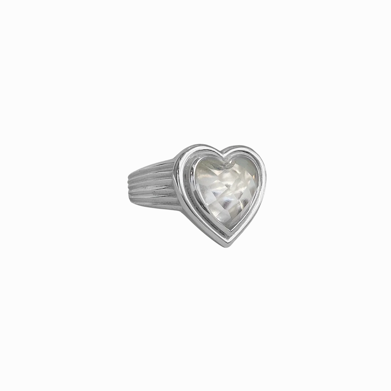 Mountain & Moon Beverly Ring Silver