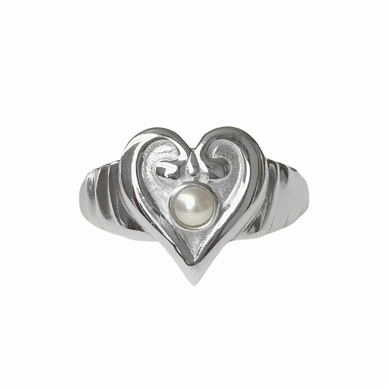 Mountain & Moon Dolly Ring Silver