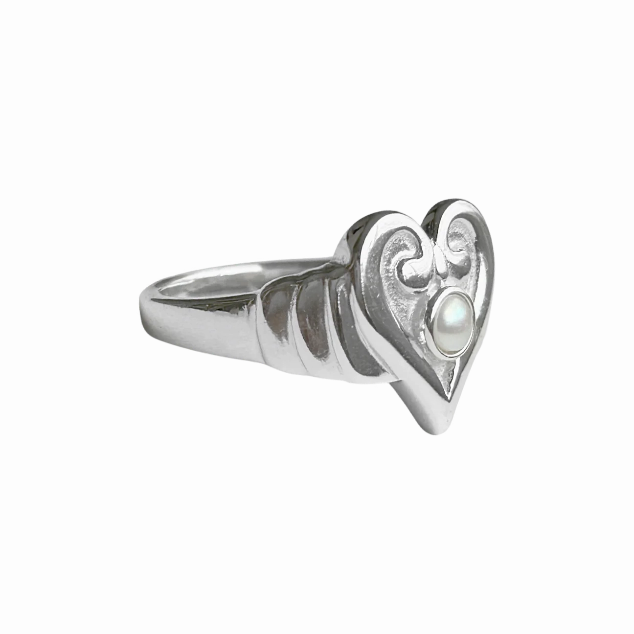 Mountain & Moon Dolly Ring Silver