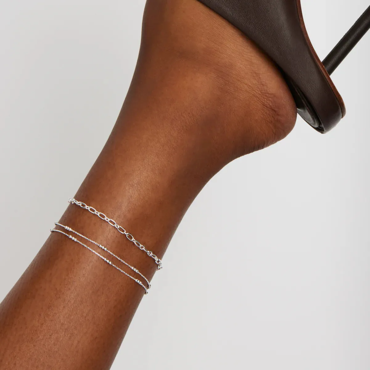 Najo Jewellery Najo - Halcyon Anklet Silver