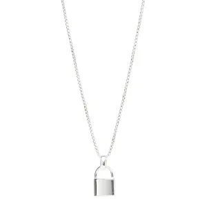 Najo Jewellery Najo - Love Lock Necklace Silver