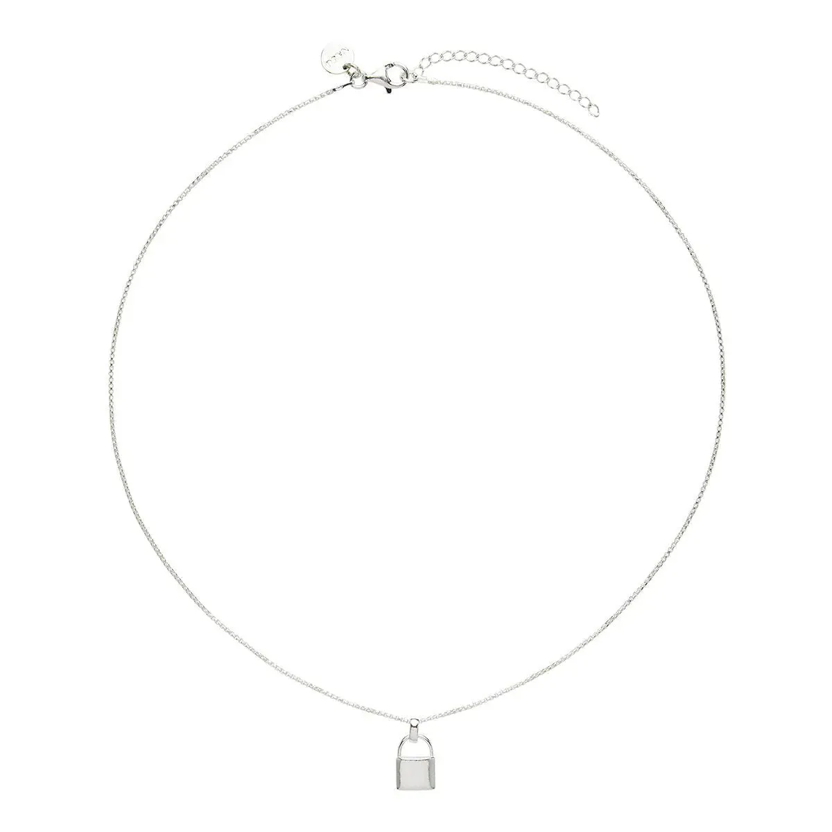 Najo Jewellery Najo - Love Lock Necklace Silver