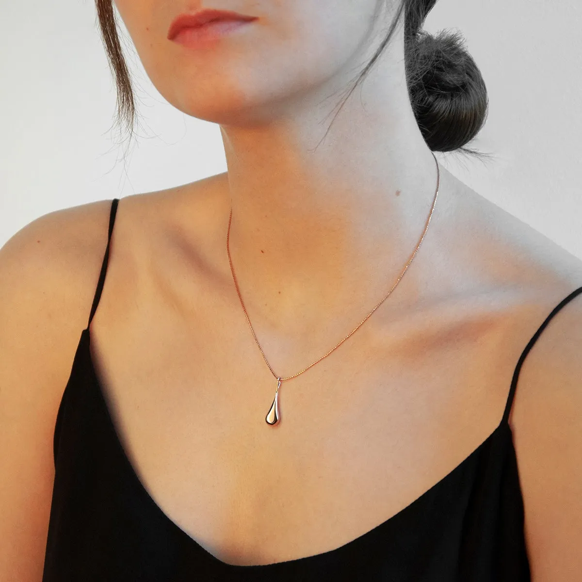 Najo Jewellery Najo - My Silent Tears Necklace Rose Gold