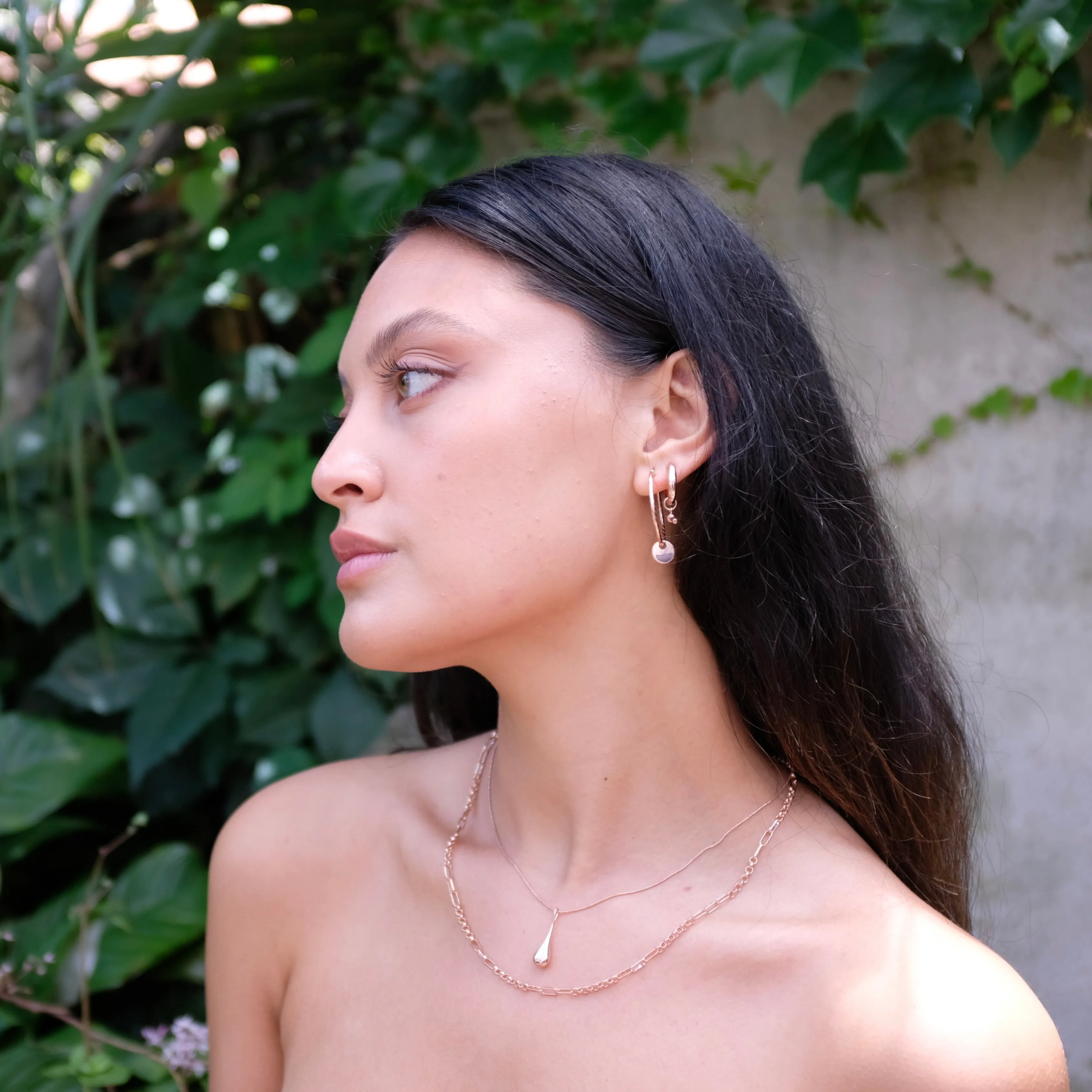 Najo Jewellery Najo - My Silent Tears Necklace Rose Gold