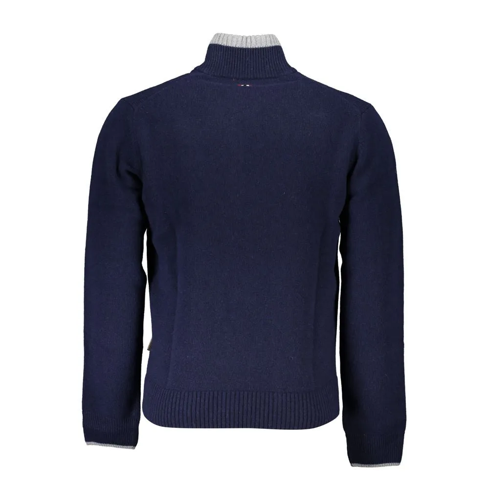 Napapijri Chic Contrasting Half-Zip Men's Sweater