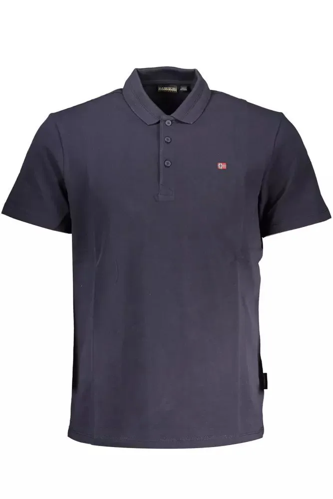 Napapijri Chic  Cotton Polo With Emblematic Men's Detail