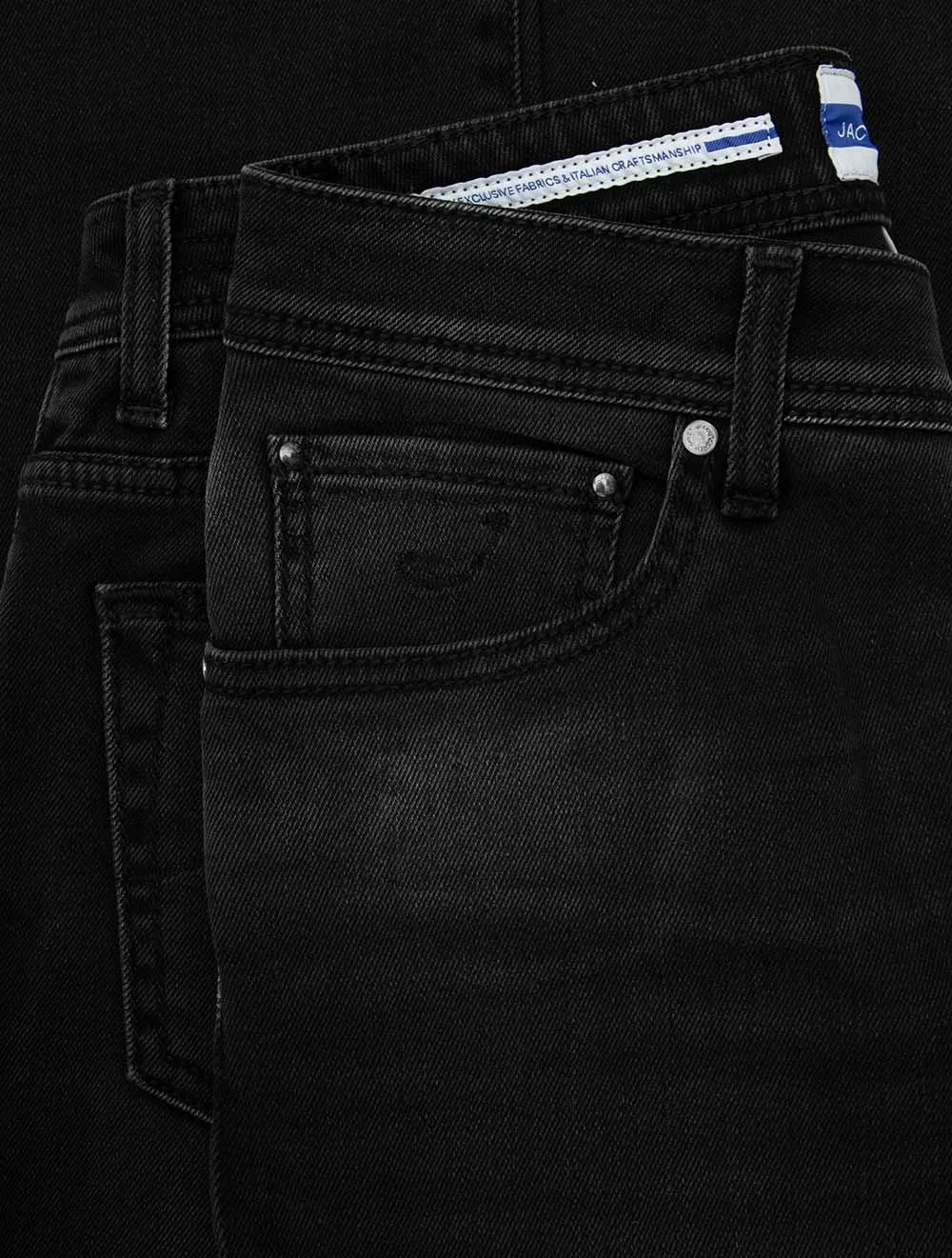 Nick 5 Pocket Slim Jeans Black