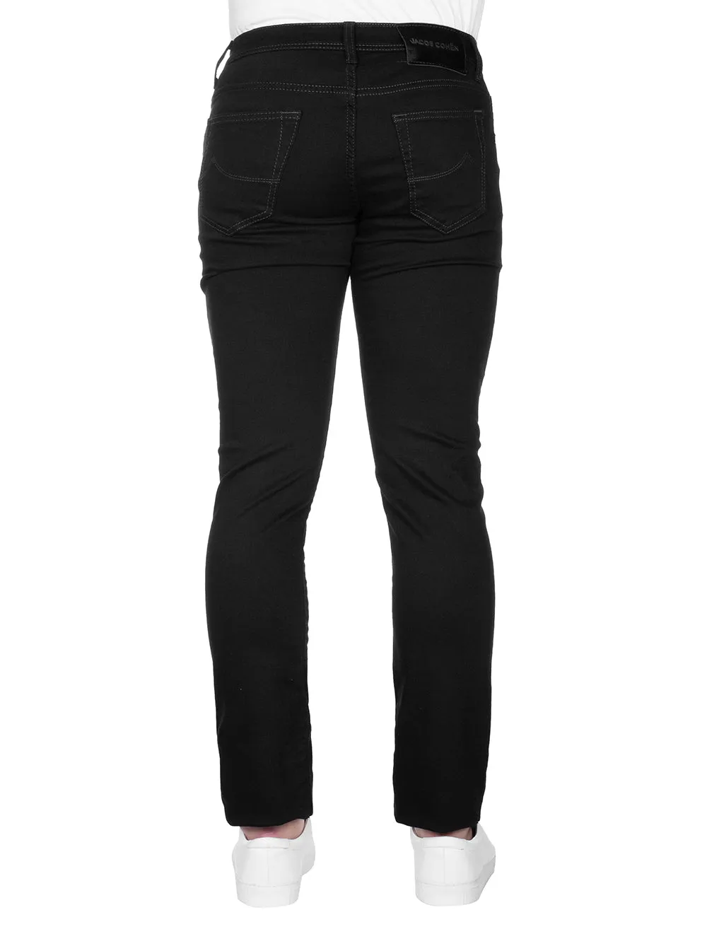 Nick Black Badge Denim Jean Black