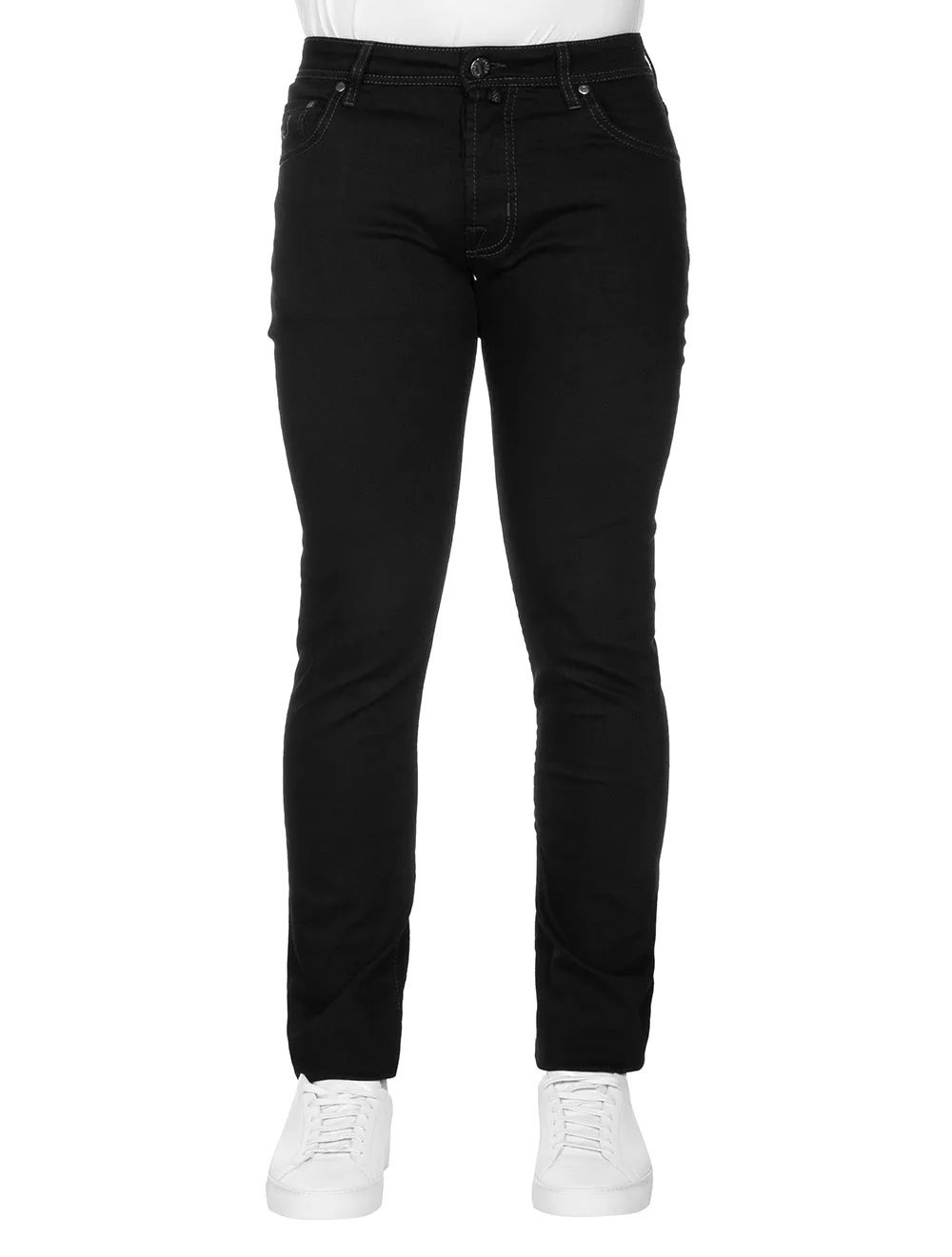Nick Black Badge Denim Jean Black