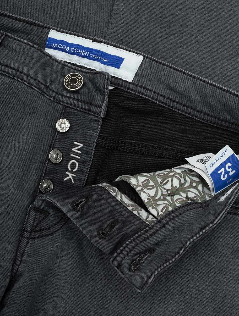 Nick Slim Fit Jeans Grey