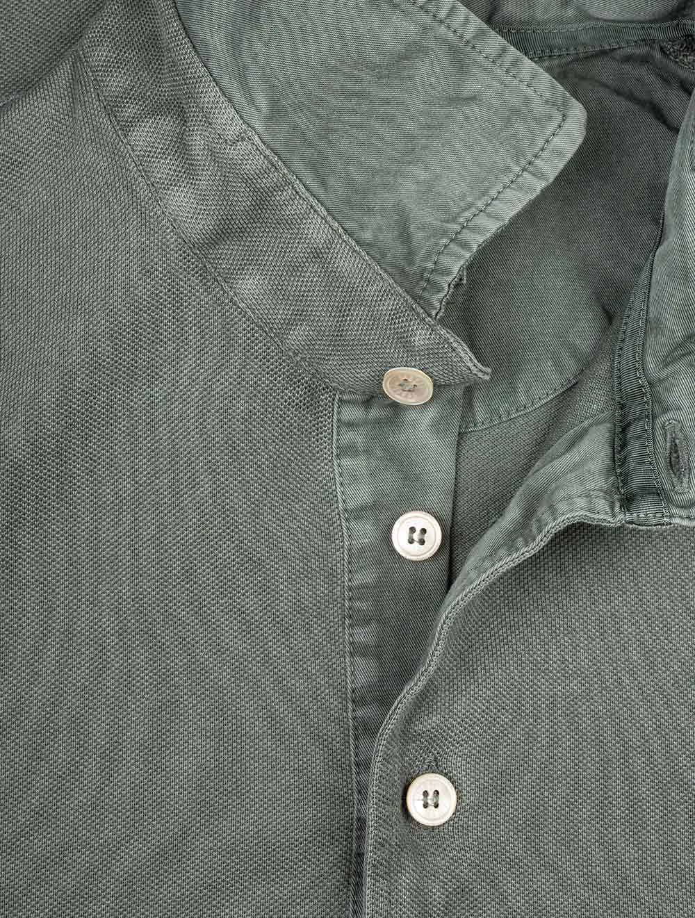 North Piquet Short Sleeve Polo Green
