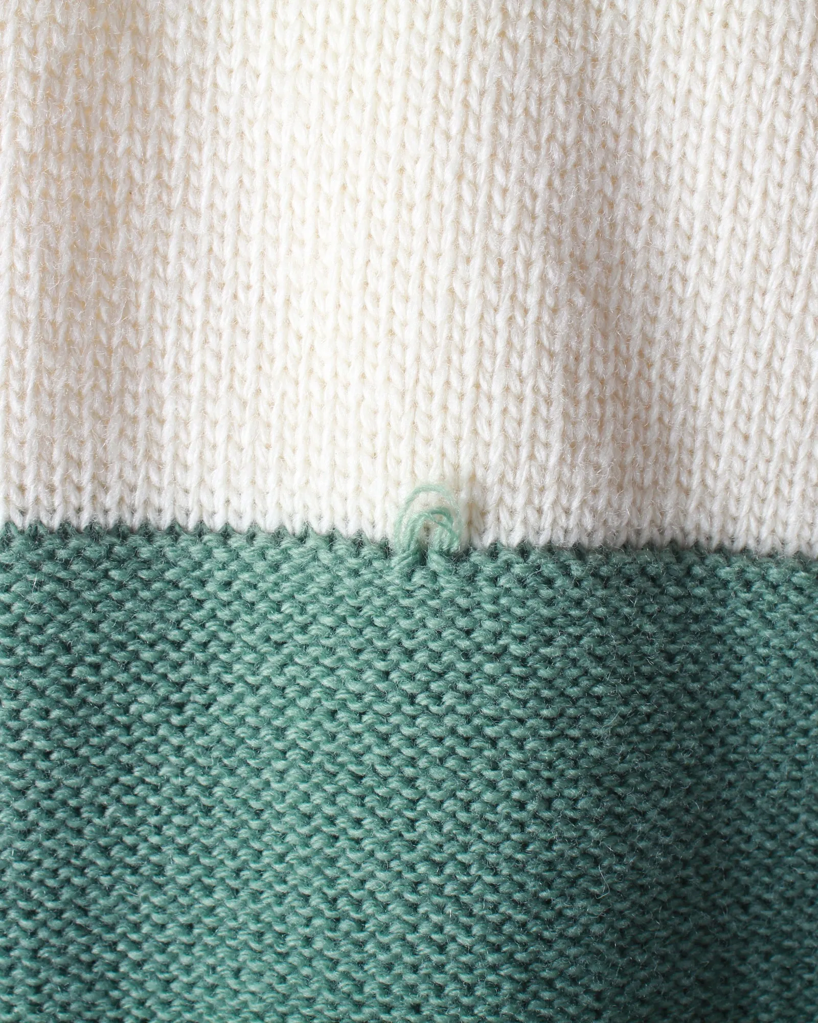 Off-White Intarsia Logo Colorblock Sweater in Multicolor Wool