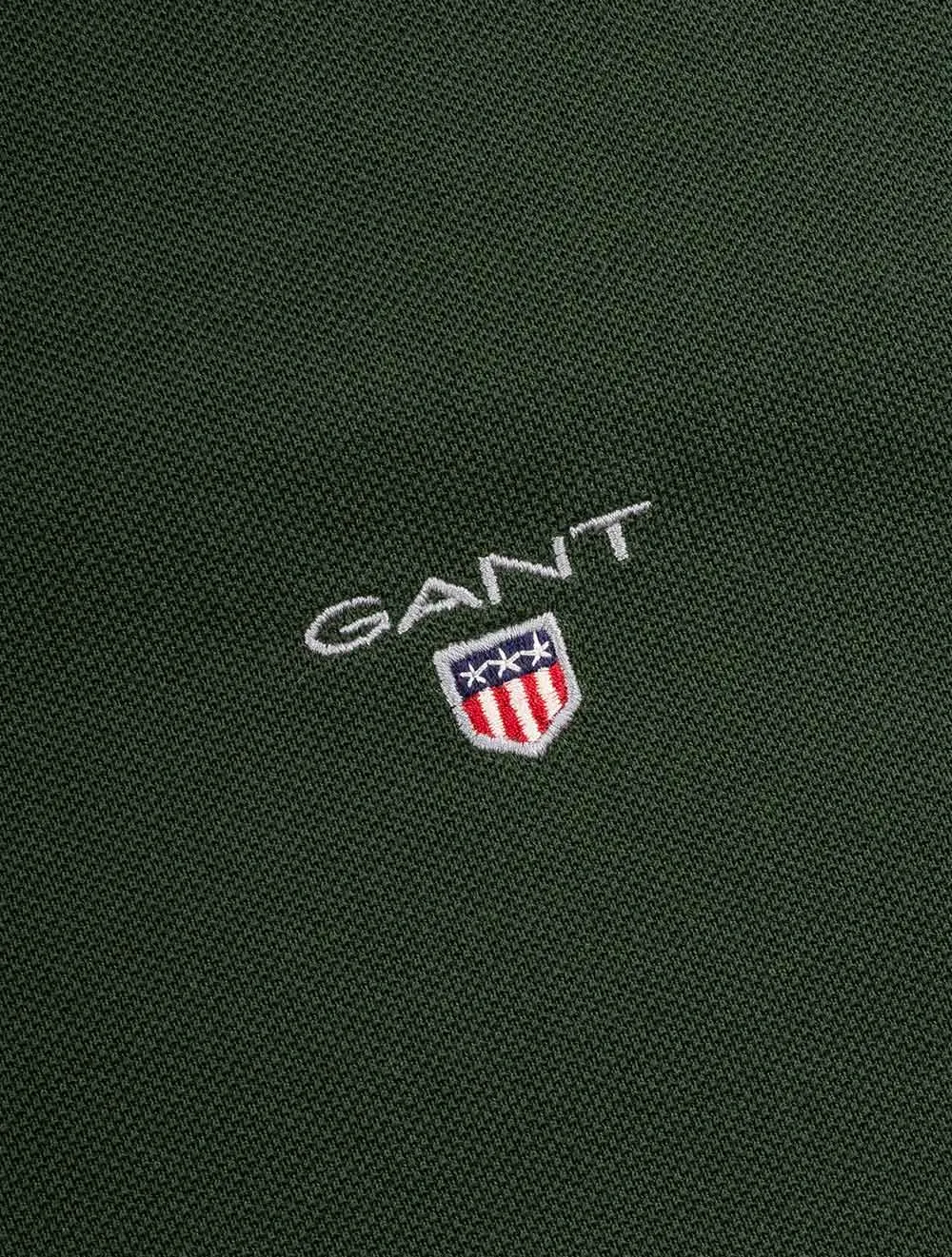 Original Long Sleeve Piqu�� Polo Shirt Storm Green