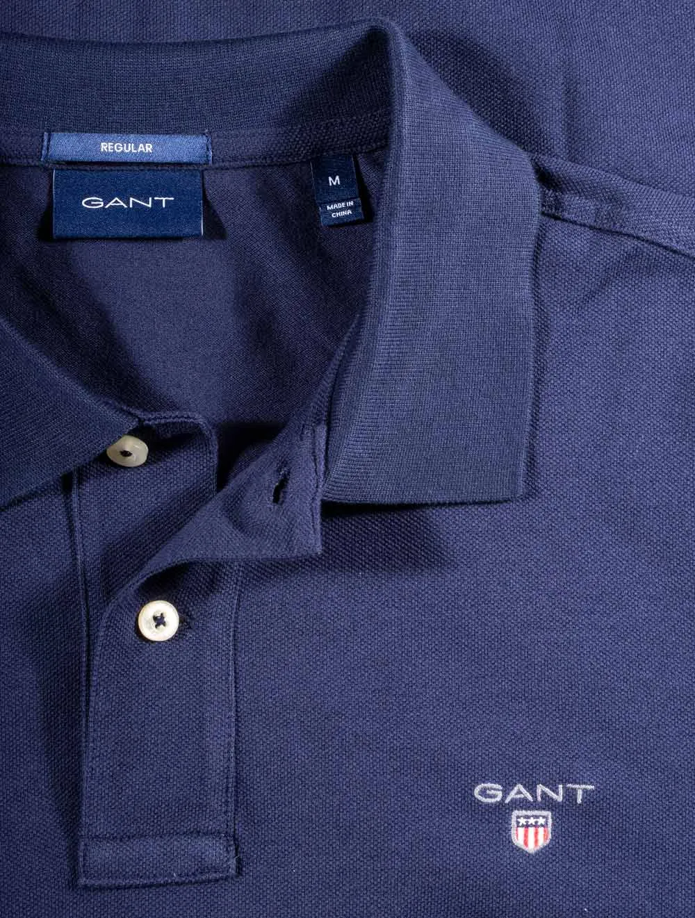 Original Long Sleeve Polo Shirt Evening Blue