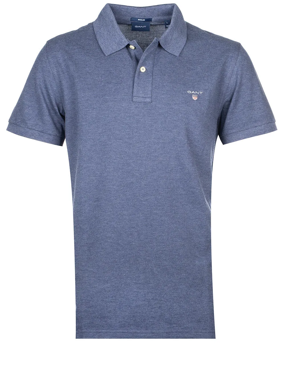 Original Piqu�� Polo Shirt Dark Jeansblue Melange