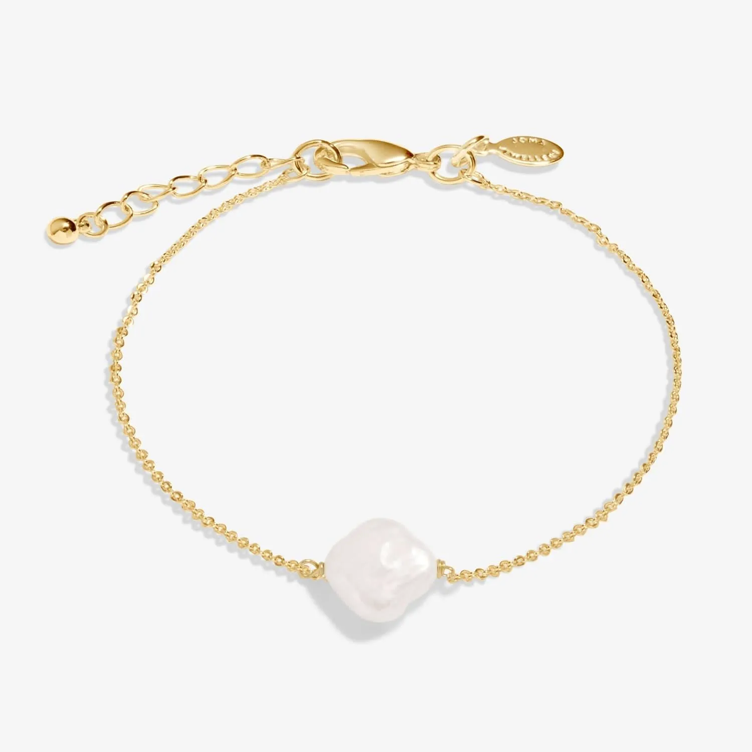 Pearl Clover Gold Plated Anklet 8531 Joma Jewellery