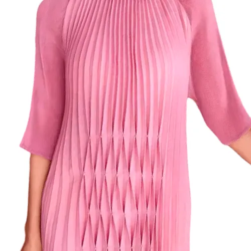 Pleated elegant dress