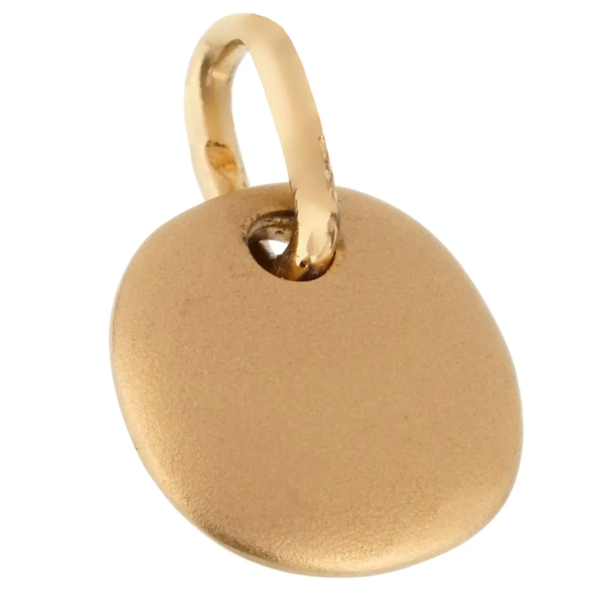 Pomellato Yellow Gold Circular Pendant Charm Pomellato Jewelry