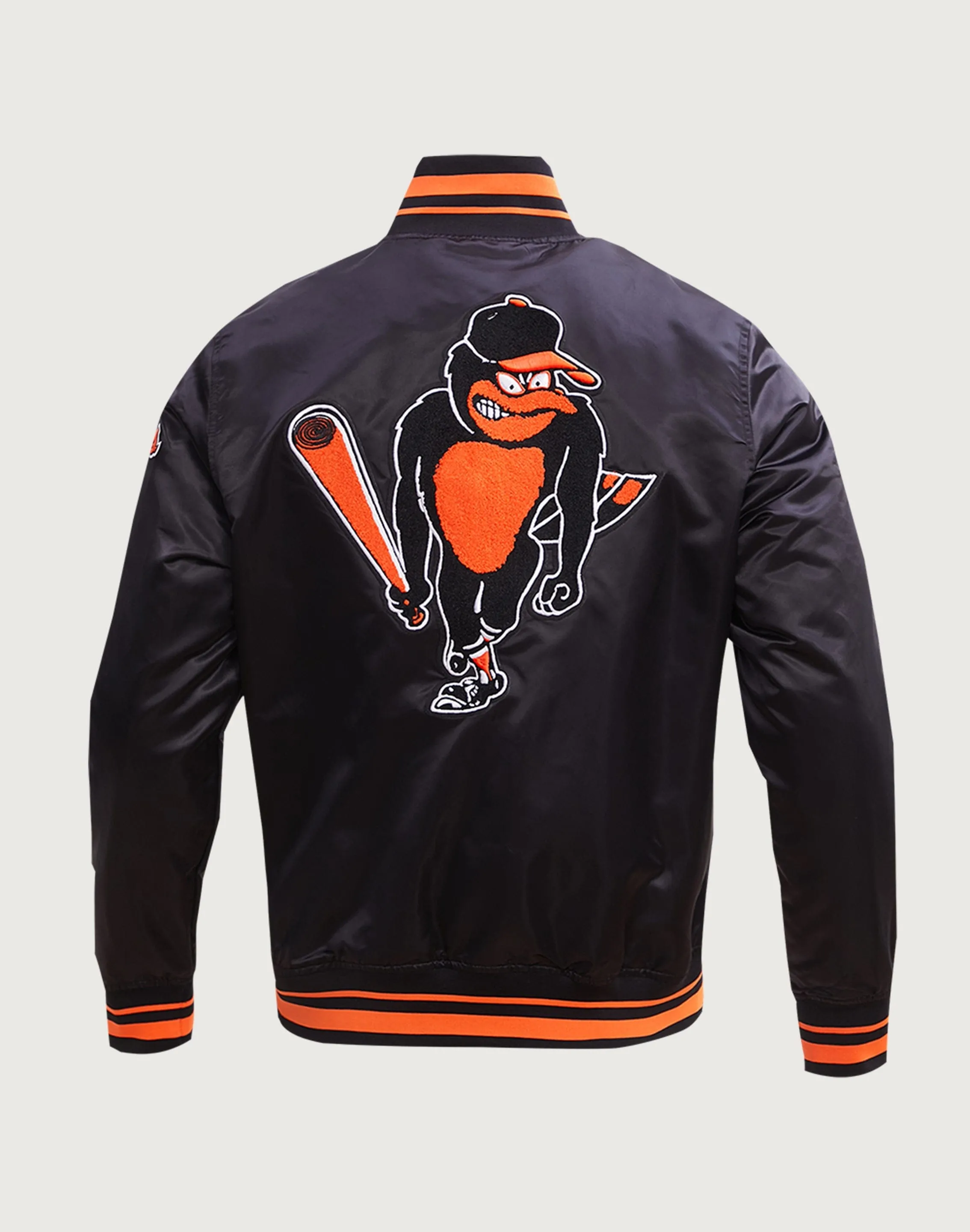 Pro Standard Baltimore Orioles Retro Classic Rib Satin Jacket