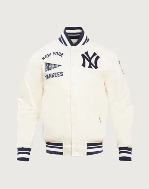 Pro Standard New York Yankees Retro Classic Rib Satin Jacket